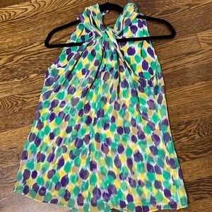 Gorgeous Etcetera halter style blouse